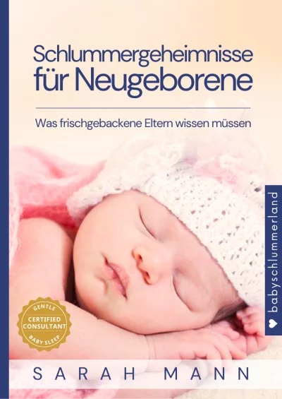 Offizielles Buchcover Schlummergeheimnisse für Neugeborene